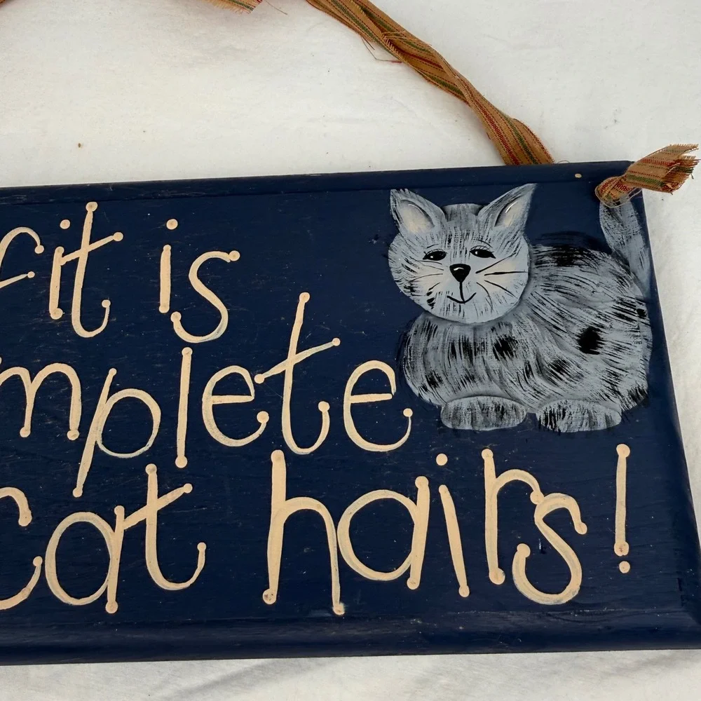 Hand Painted Wood Sign 